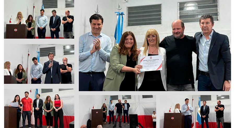 Ginnóbili asumió como nueva presidente de la UCR de San Martín