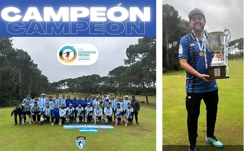 Ballester presente en la final de Footgolf