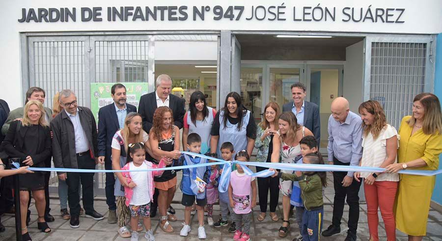 Moreira, Katopodis y Perczyk inauguraron el nuevo jardín de infantes 947