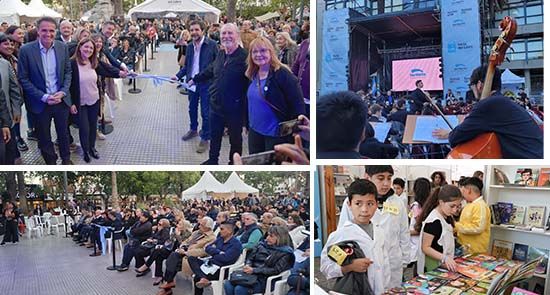 Con gran convocatoria, arrancó la primera Feria del Libro San Martín Lee