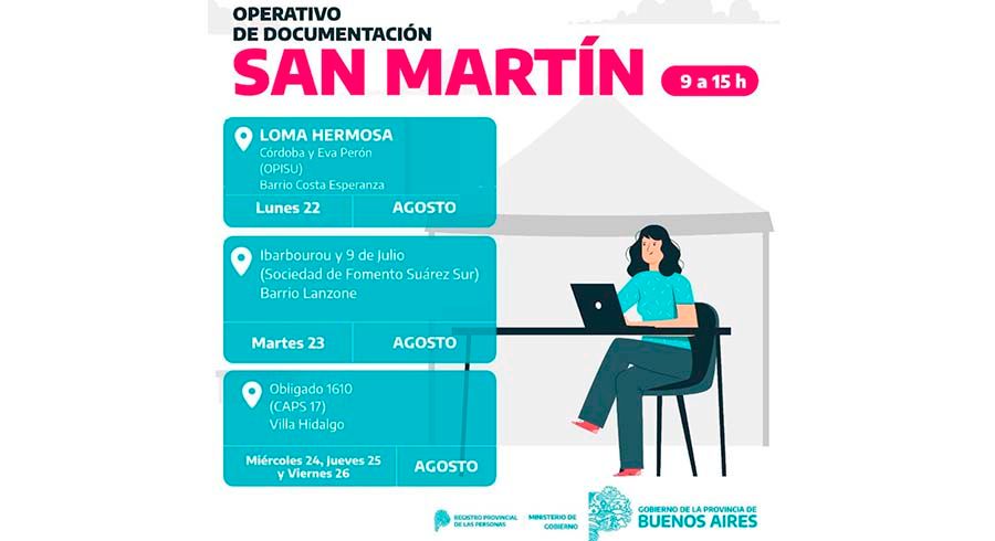 Operativo DNI y más trámites
