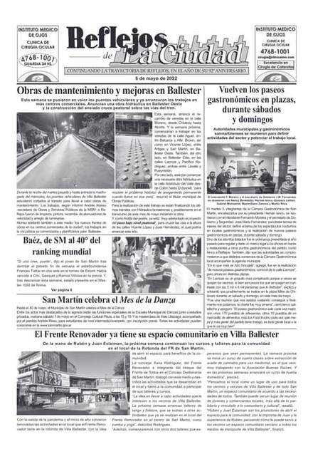 Portada de la edición del 6 de mayo 2022