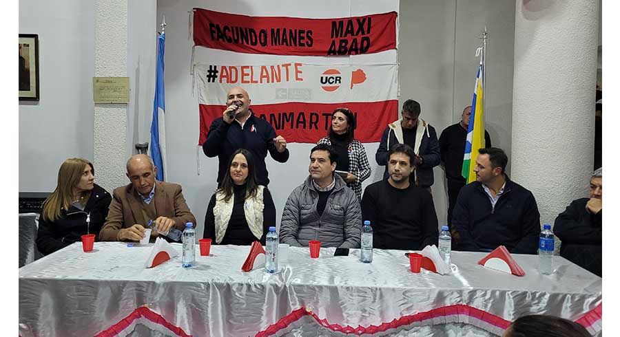 Maxi Abad en San Martín: ''Tenemos una responsabilidad con los argentinos de construir una alternativa''