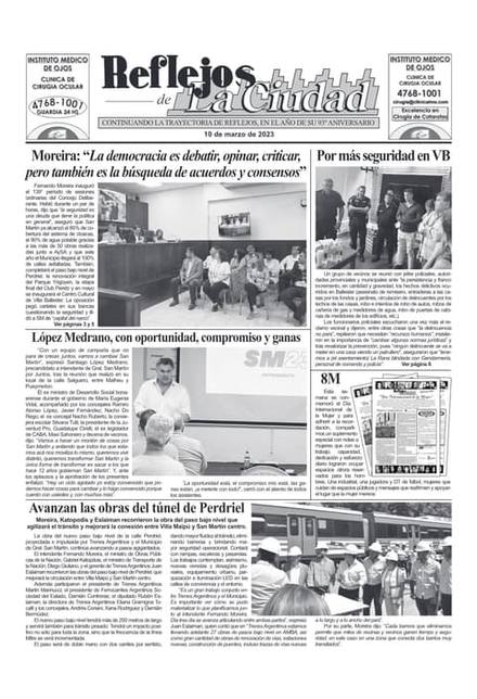 Portada de la edición del 10 de marzo 2023 + Suplemento Mujer