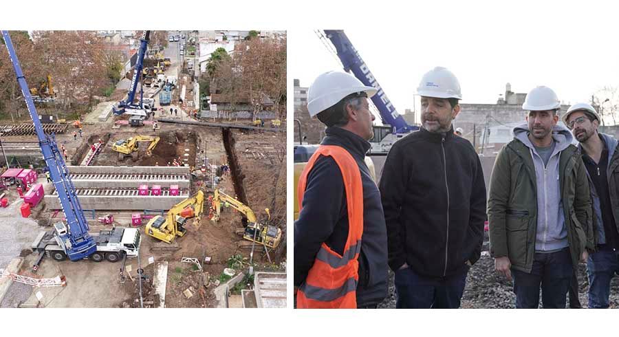 Avanza la obra del túnel de Perdriel
