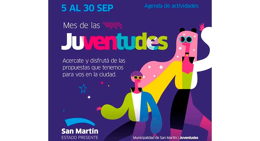 En septiembre, San Martín celebra el Mes de las Juventudes