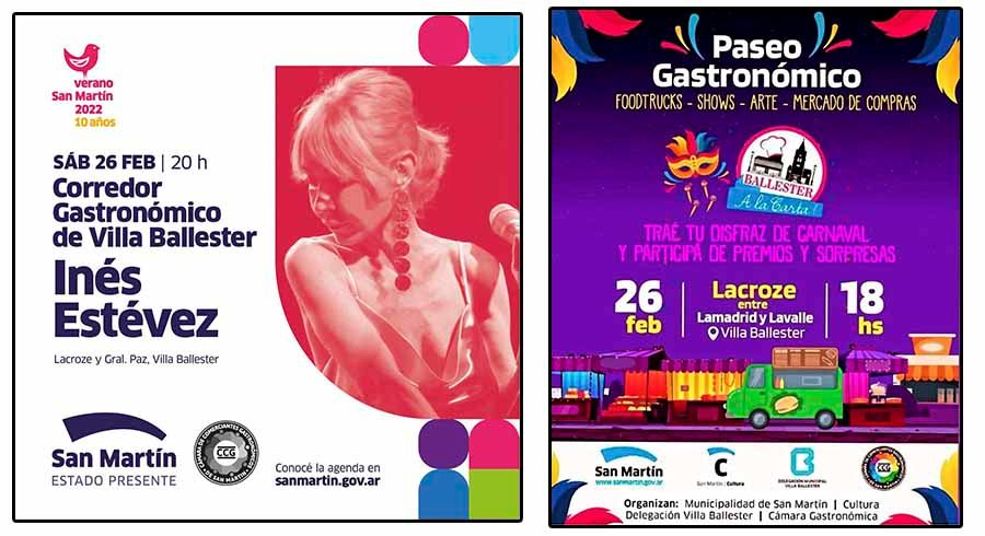 Mañana vuelve el corredor gastronómico a Ballester con Inés Estévez