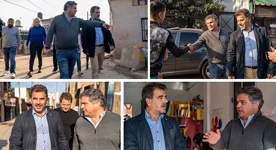 Visita de Ritondo a San Martín