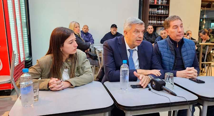 Santilli acompañó a D´Alessandro en el cierre de su campaña