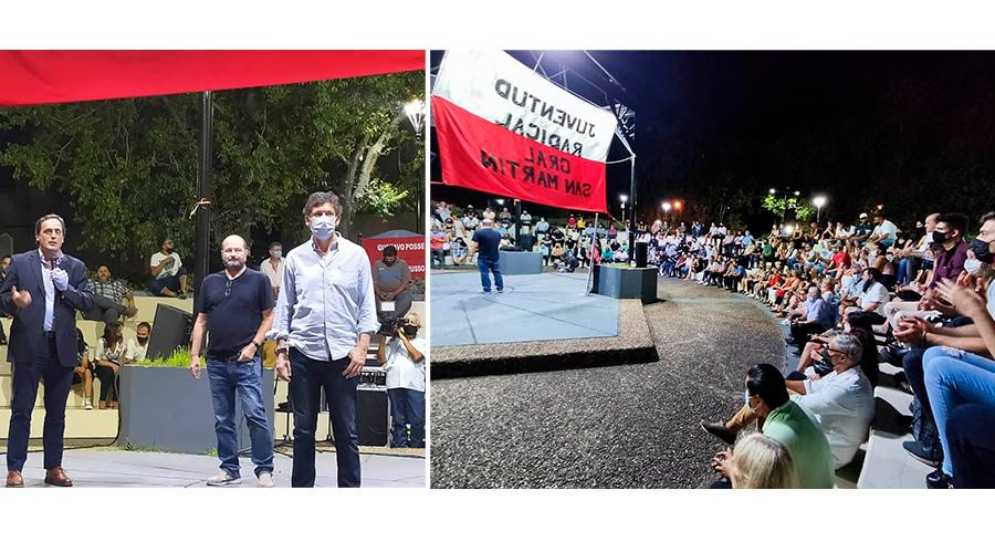 UCR - Posse despidió el año en San Martín con un llamado a fortalecer al radicalismo