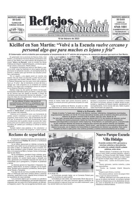 Portada de la edición del 10 de febrero 2023