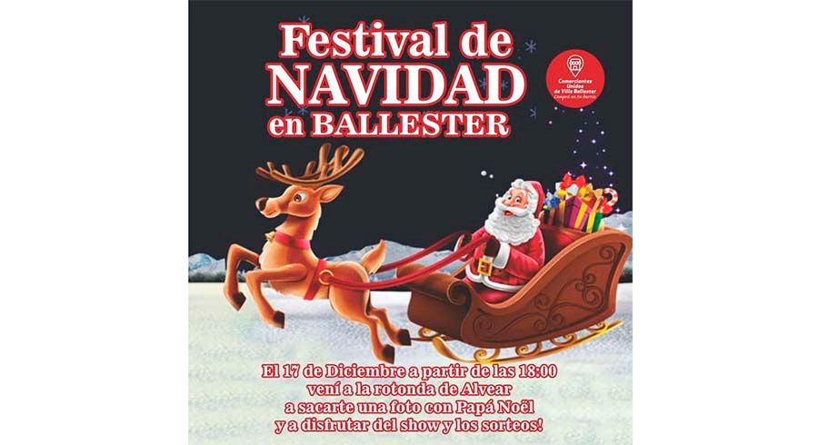 Festival de Navidad en Villa Ballester