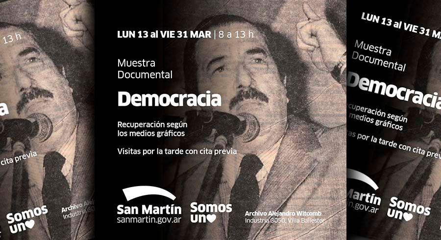 SM conmemora #40añosdedemocracia