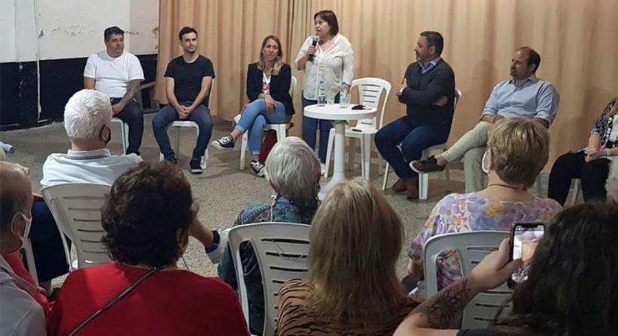 Ocaña visitó San Martín y prometió una nueva ley de movilidad jubilatoria