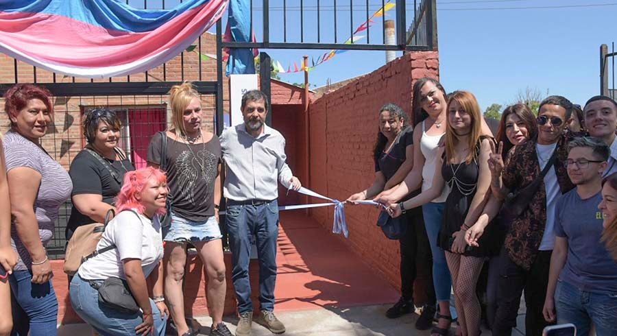 Fernando Moreira inauguró el primer Espacio Trans de San Martín