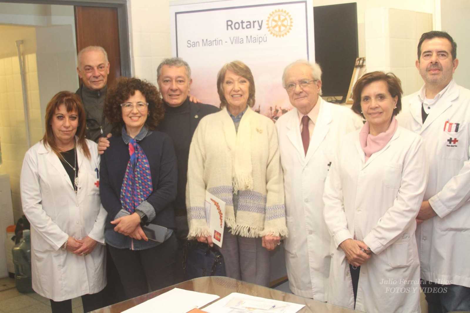 Donación del Roatry SM-VM al Thompson