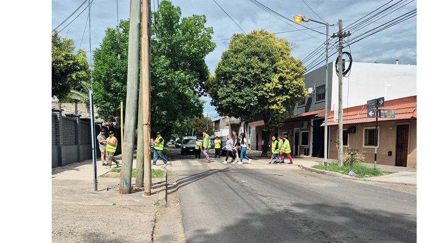 Primer corredor vial accesible en San Martín