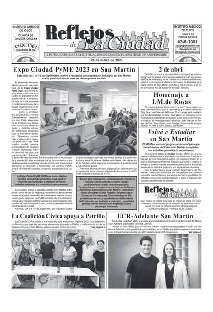 Portada de la edición del 24 de marzo 2023
