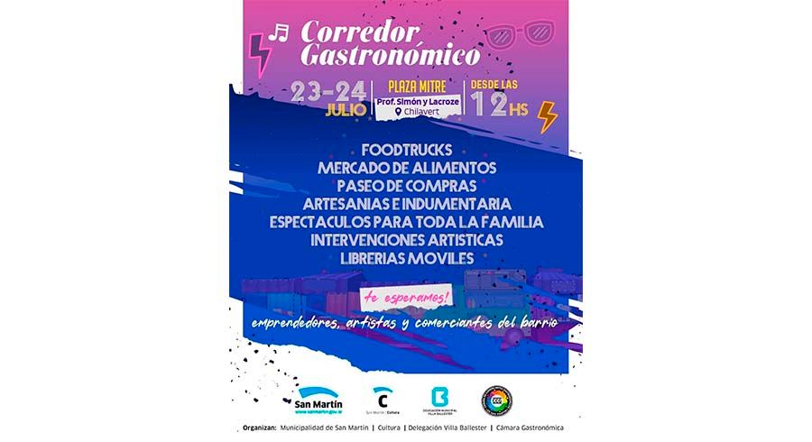 Vuelve el Paseo Gastronómico a la plaza Mitre