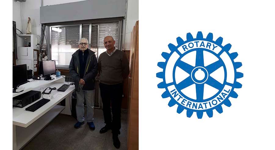 Del Rotary Villa Ballester para el Hospital Local Municipal Dr. Marengo