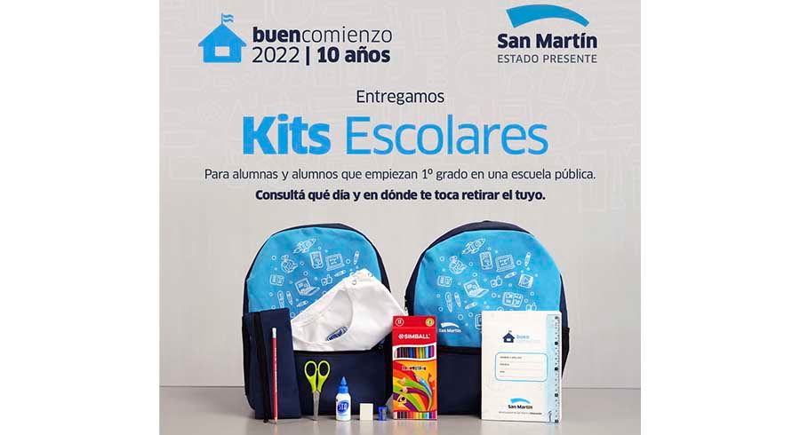 Buen Comienzo - Entrega de kits escolares