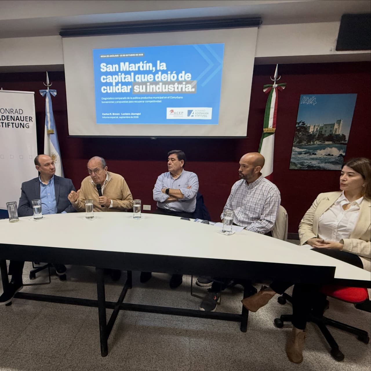 ACEP San Martín presentó un informe sobre la situación industrial del distrito