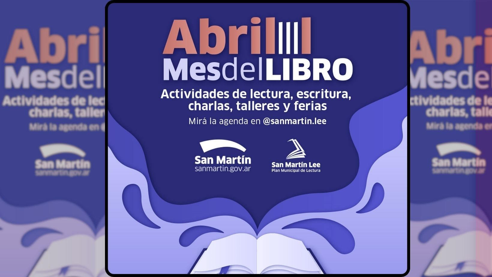 San Martín celebra el Mes del Libro