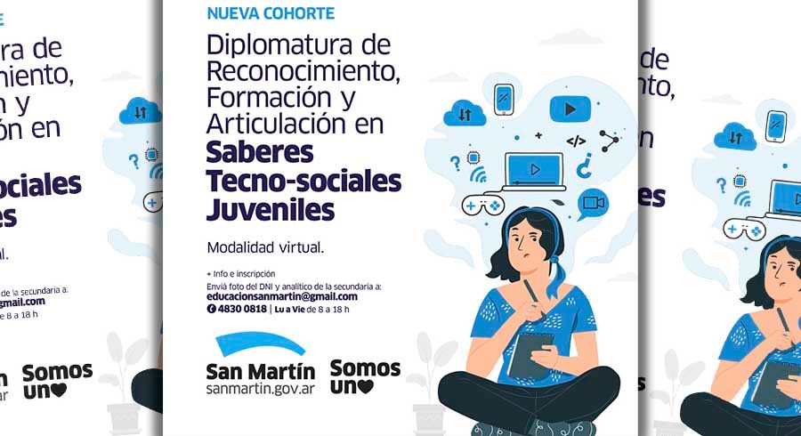 Diplomatura en saberes tecno-sociales juveniles