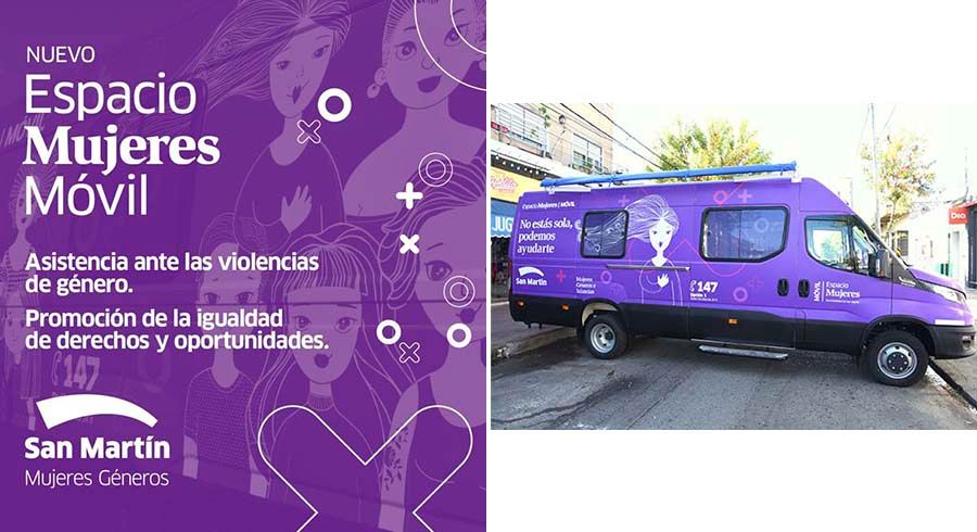 Ya arrancó el ''Espacio Mujeres Móvil''