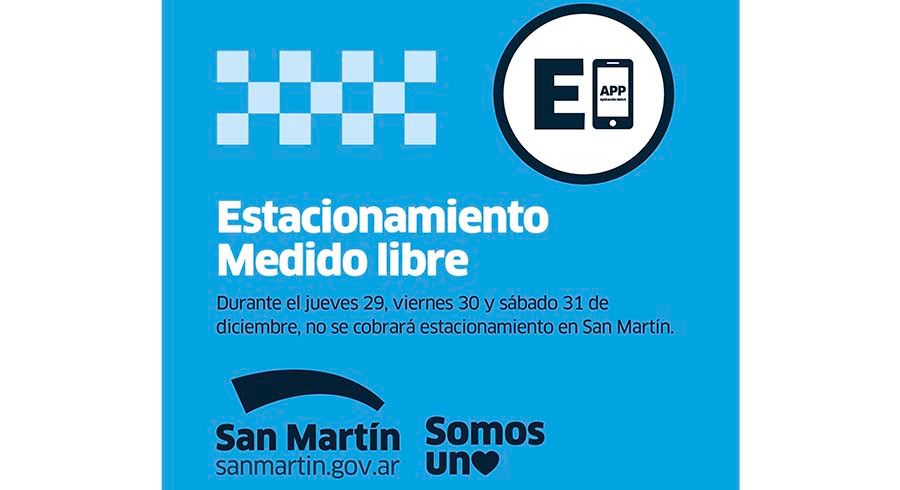 Estacionamiento medido liberado