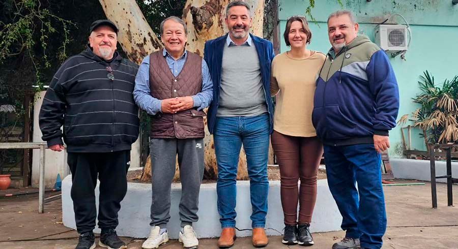 Toty Flores acompaña la candidatura de Andrés Petrillo