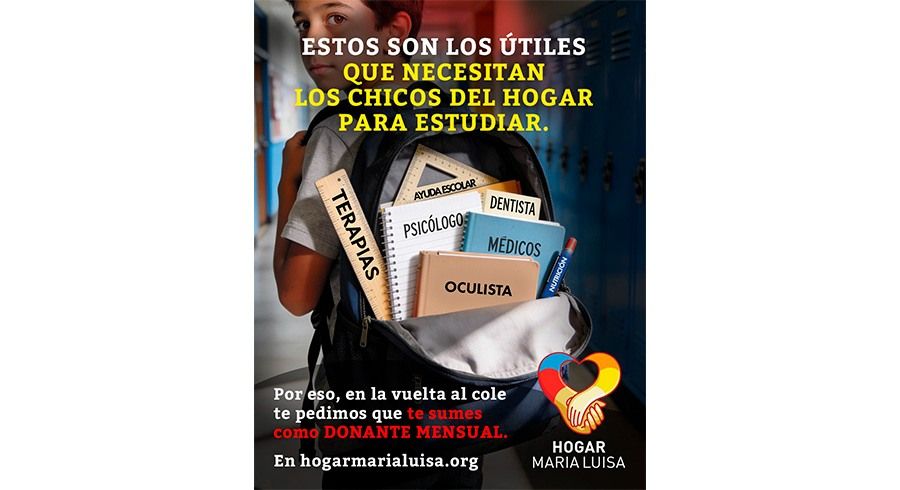 Hogar María Luisa, la gran casa de camino a casa