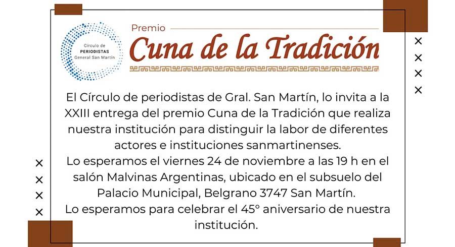 Premios Cuna de la Tradición