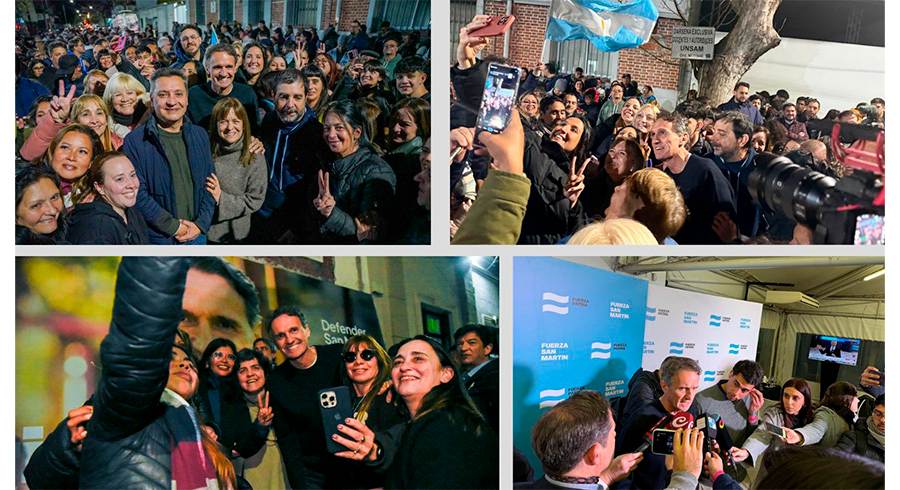 Triunfo del oficialismo por casi 16 puntos sobre los libertarios en San Martín