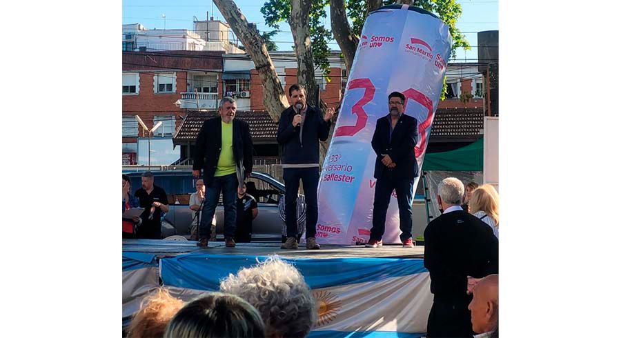 Moreira: Ballester es un orgullo de San Martín