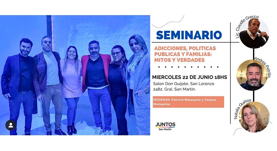 Adicciones, políticas públicas y familias