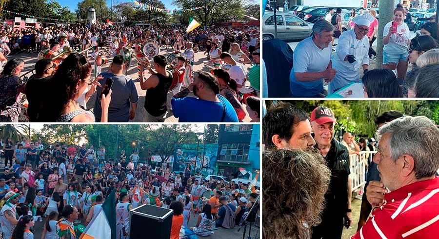 Villa Ballester festejó otro cumpleaños