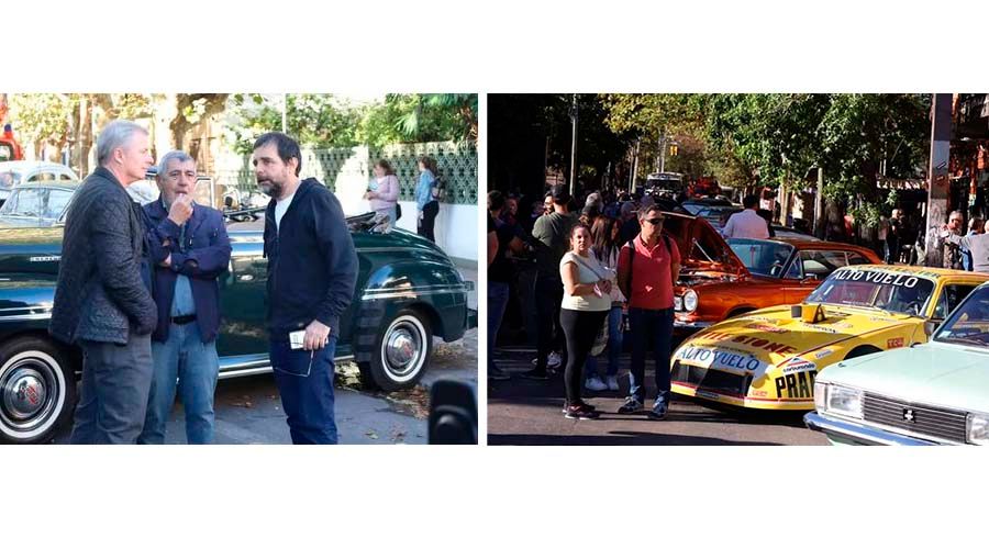 Muestra de autos antiguos y clásicos en Villa Ballester