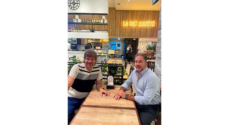 Sebastián Seoane se reunió con Daniel Mollo en San Martín