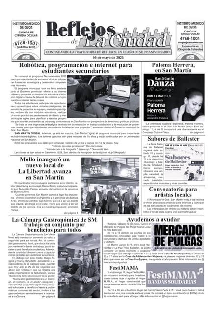 Portada de la edición del 9 de mayo 2025