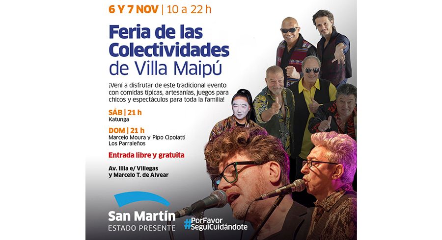Feria de las Colectividades de Villa Maipú