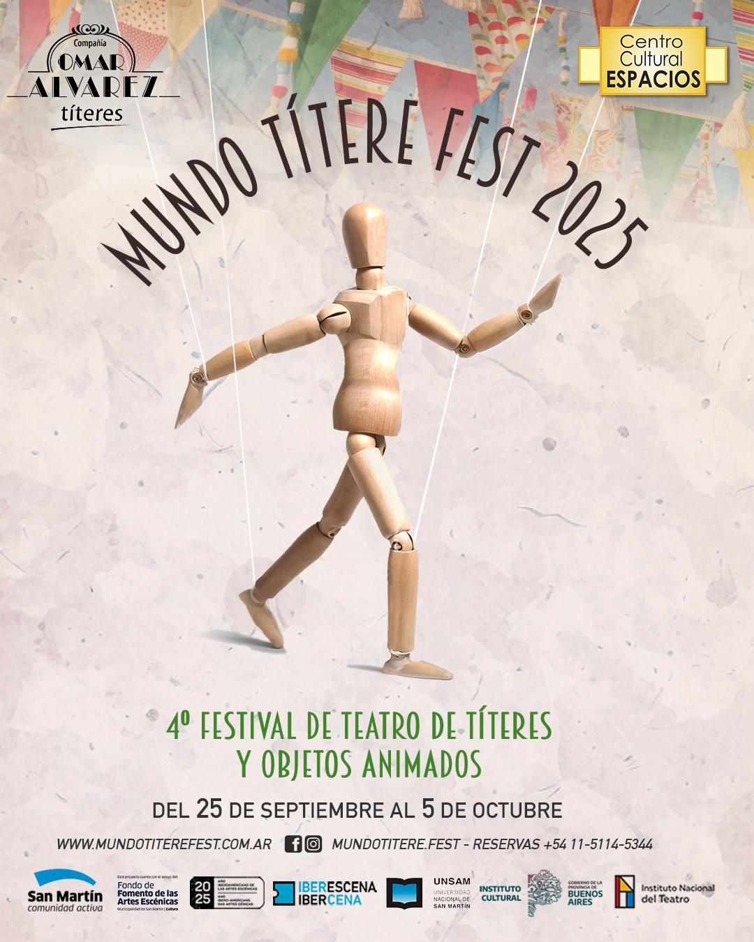 Mundo Títere Fest vuelve a Villa Ballester