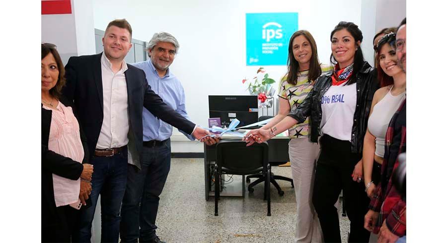 El IPS inauguró  una  nueva oficina en San Martín
