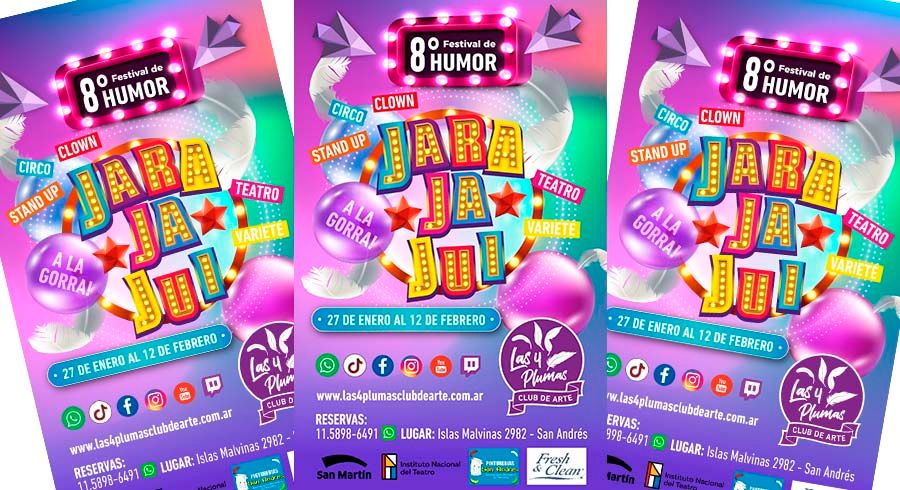 Festival de humor en Villa Ballester