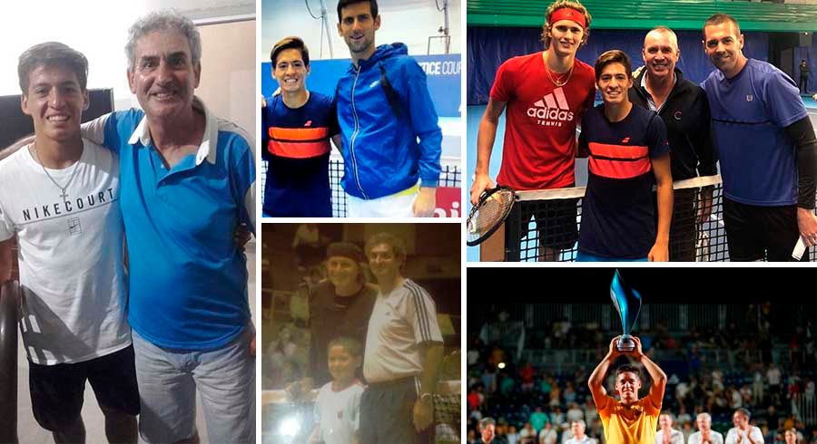 El camino de Sebastián Báez, desde el Sportivo Villa Ballester a la cima del tenis mundial