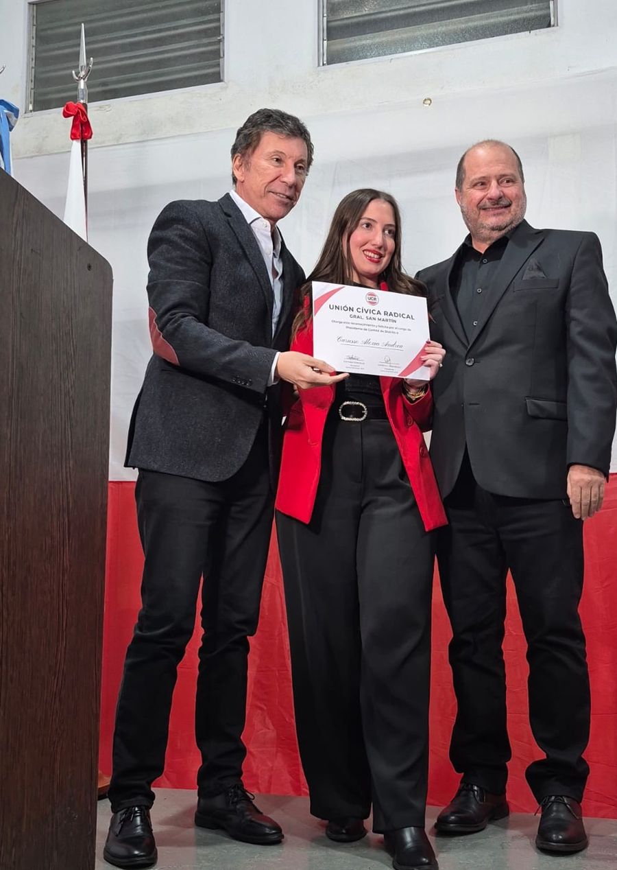 Posse, Alexia y Walter Carusso