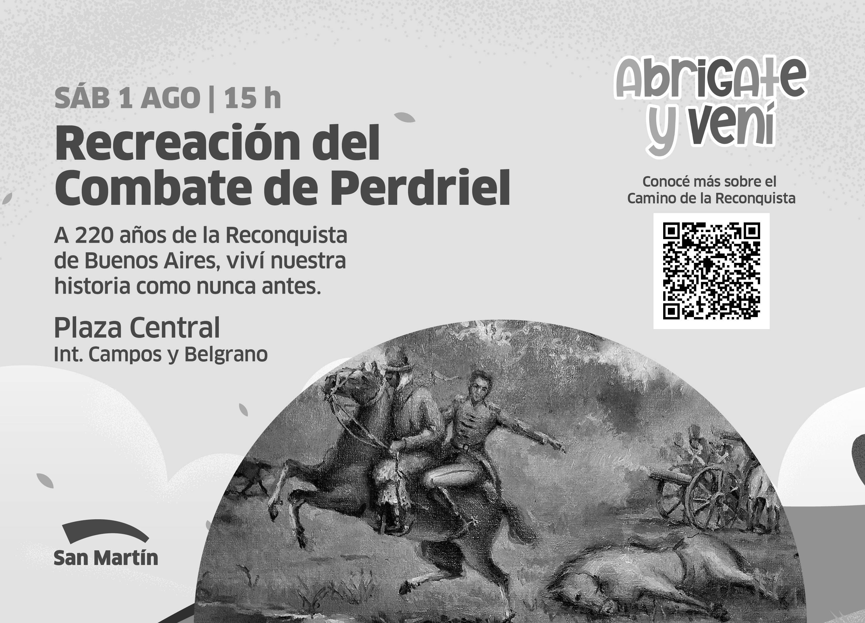 El Combate de Perdriel vuelve a cobrar vida en San Martín