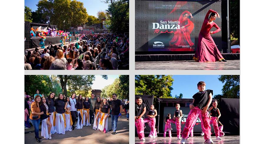 Empezó la 10° edición de San Martín Danza