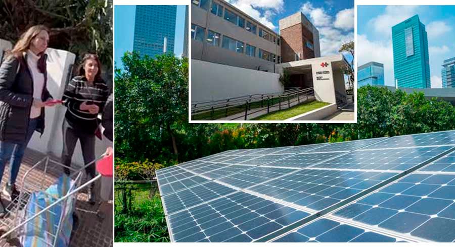 Energía solar térmica para el hospital Thompson