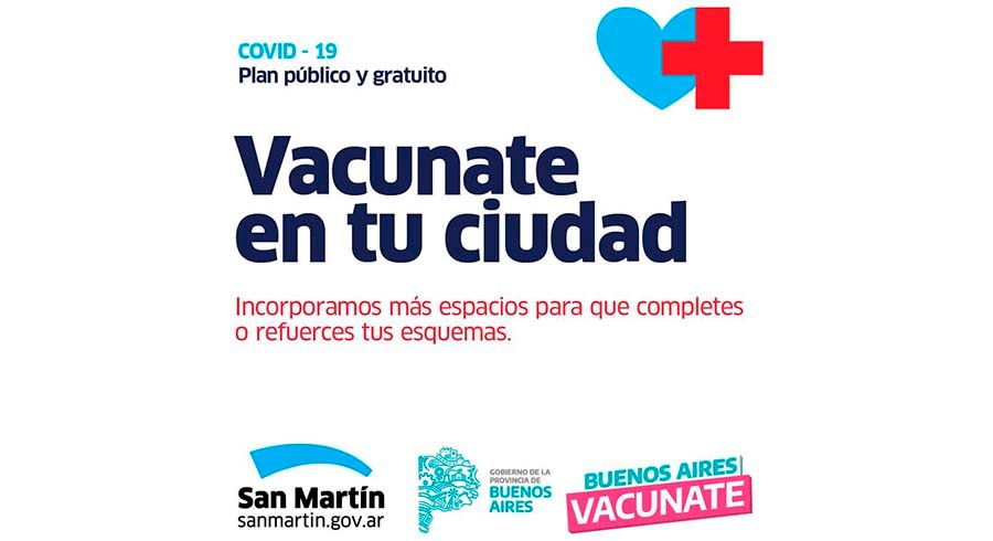 Vacunate en tu ciudad